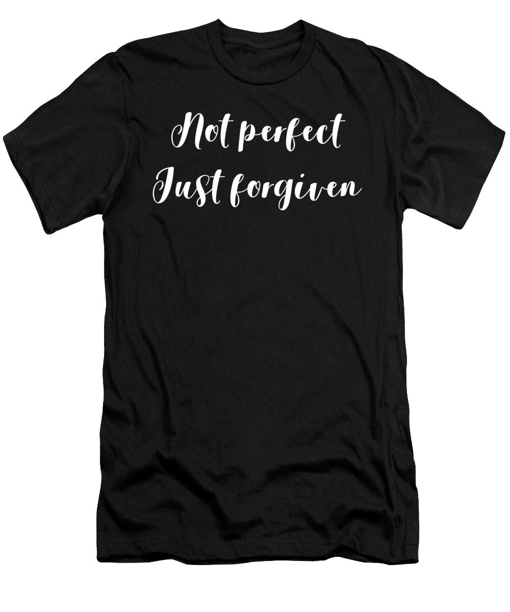 Not Perfect Just Forgiven Crypto Keeper T-Shirt