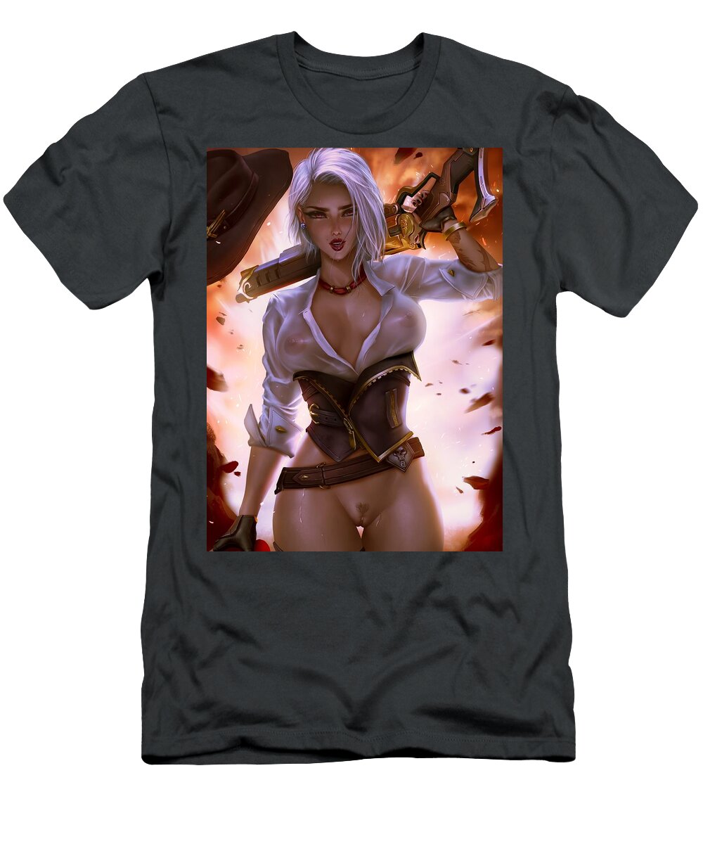 Nude Woman Art Gregorio V Charnley T-Shirt