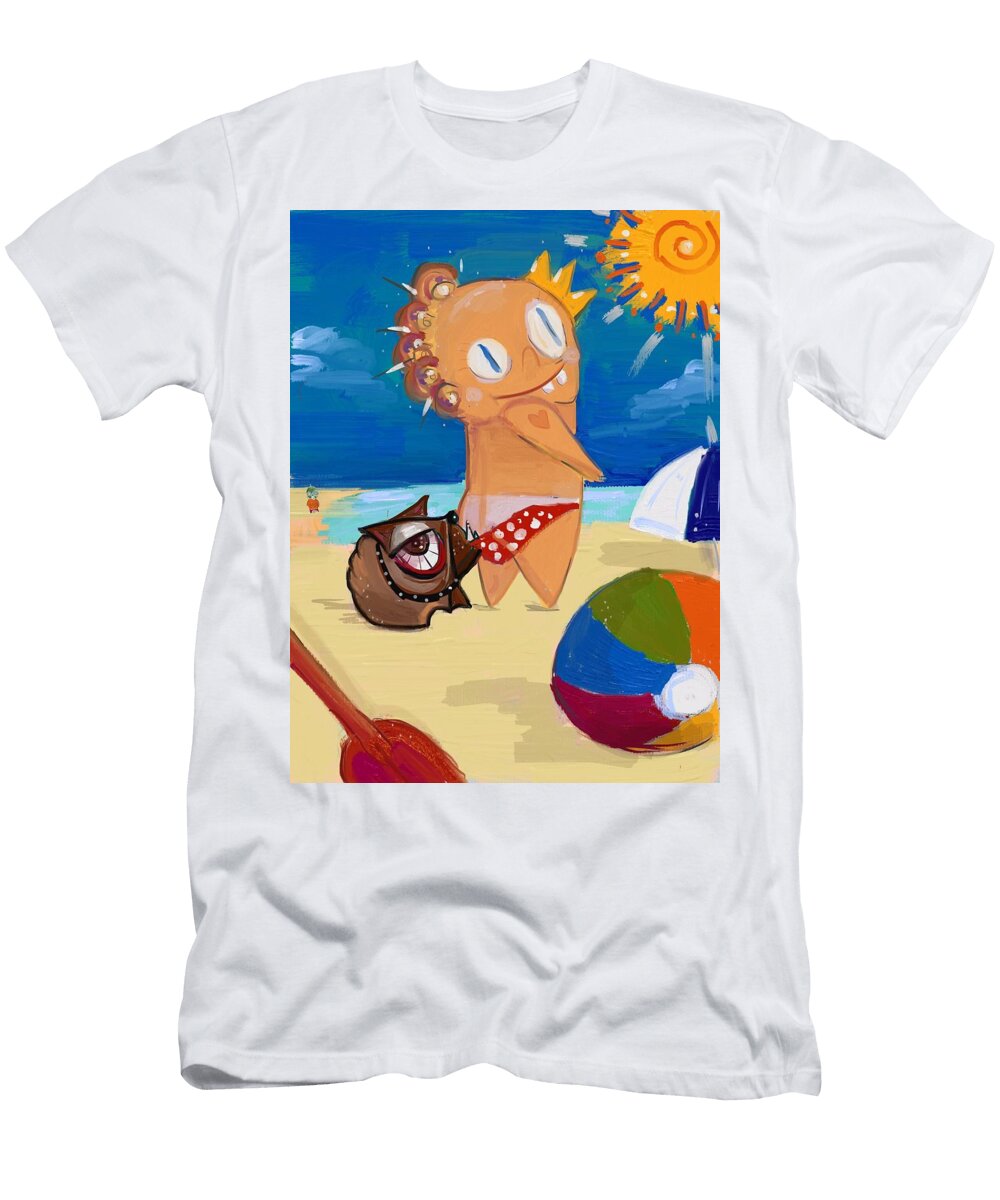 Nugget Coppertone Jim Faris T-Shirt