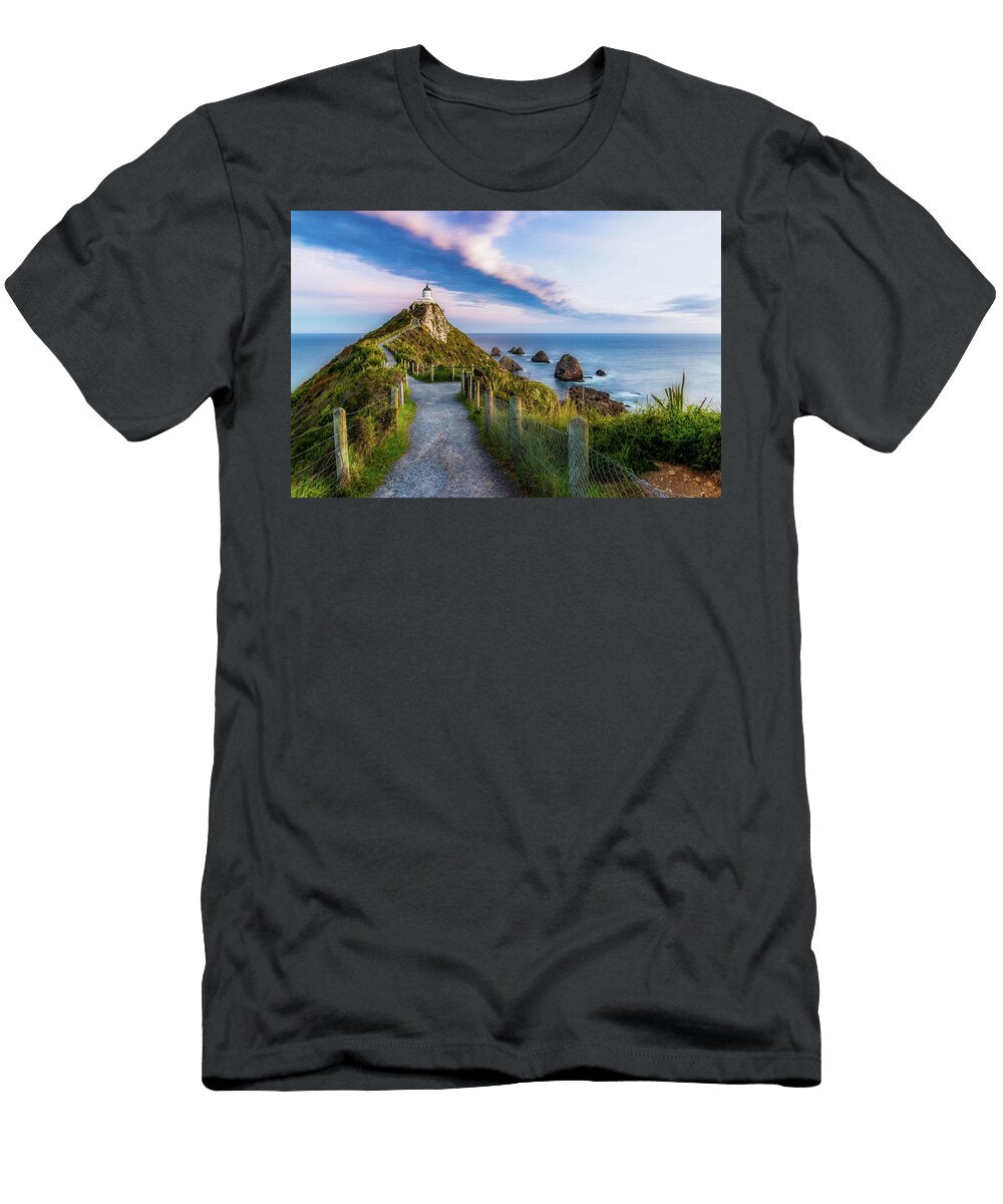 Nugget Point Lighthouse Lance Mosher T-Shirt