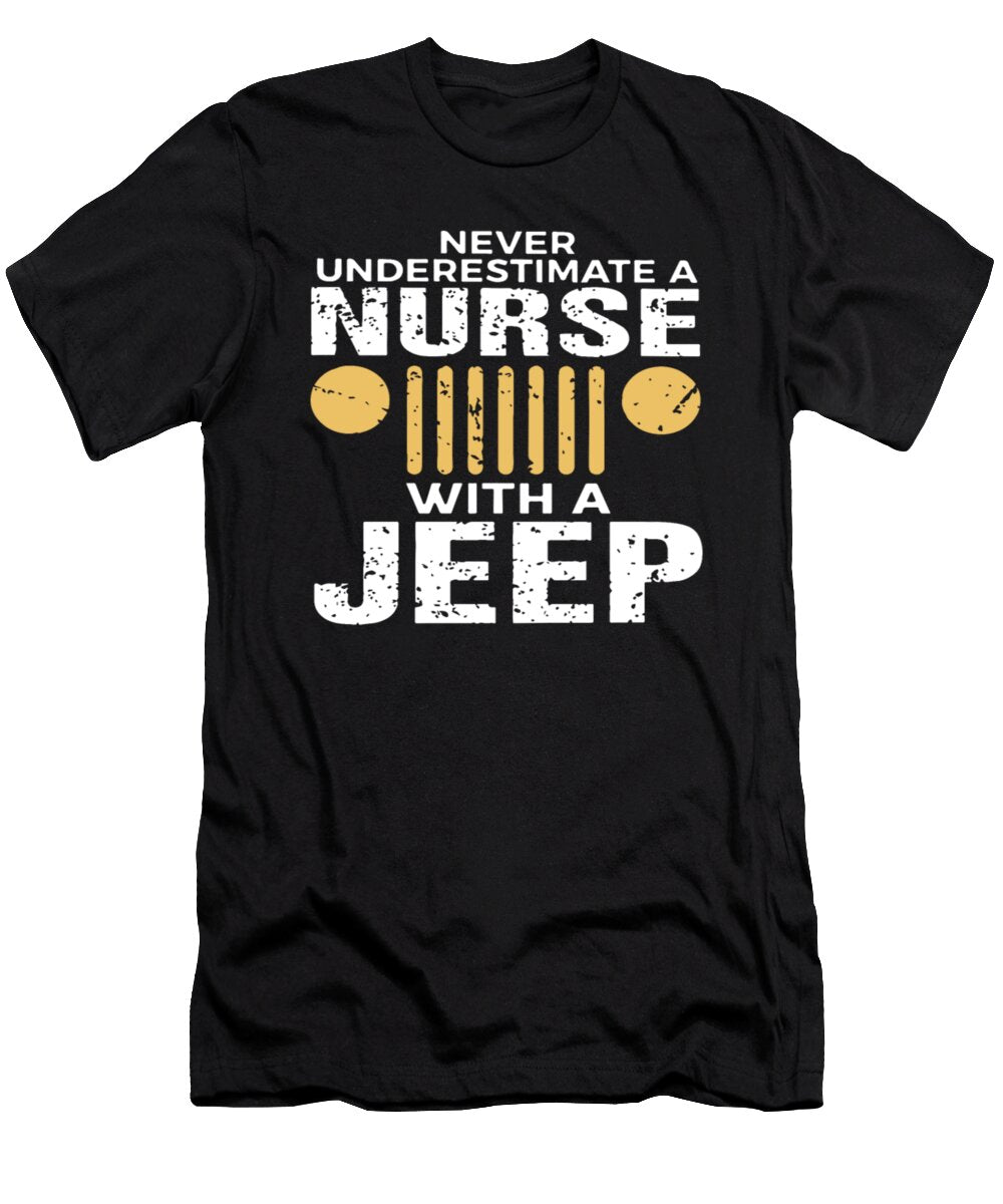 Nurse with a Jeep Vintage Tinh Tran Le Thanh T-Shirt