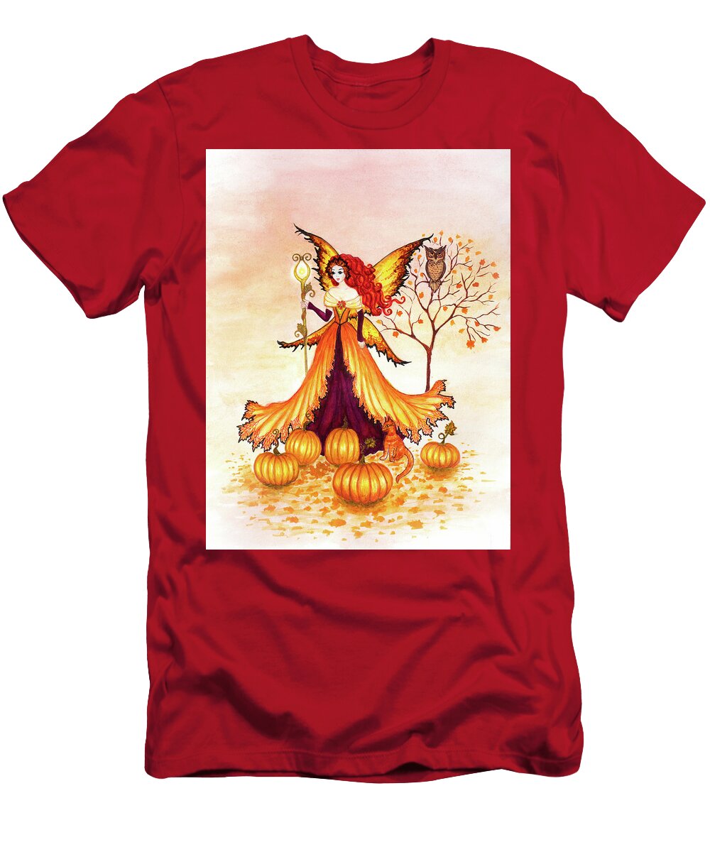 Nymph of Autumn Lilia Dalamangas T-Shirt
