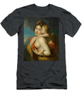 Nymphe Trgt Amor Durch Einen Fluss Johann Baptist Lampi the Elder T-Shirt