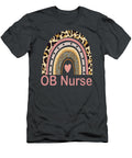 Ob Nurse Baby Delivery Labor Obstetric Gyn Leopard Pr Kip Elayna T-Shirt