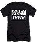 Obey Yhwh Bible Verses Print 2 Christian Faith Based Studio Grafiikka T-Shirt