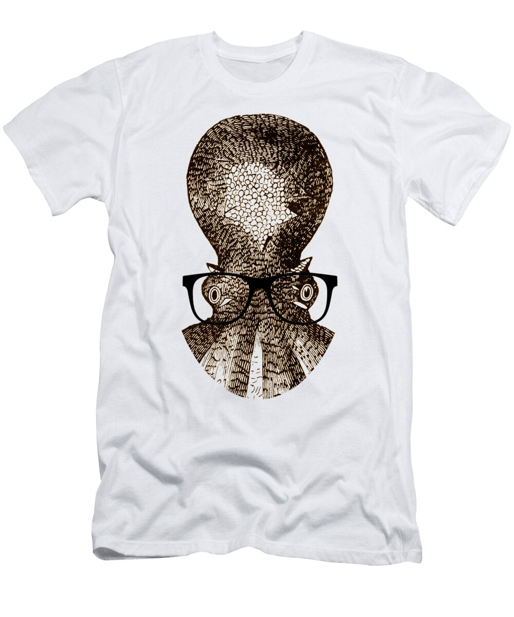 Octopus Head Frank Tschakert T-Shirt