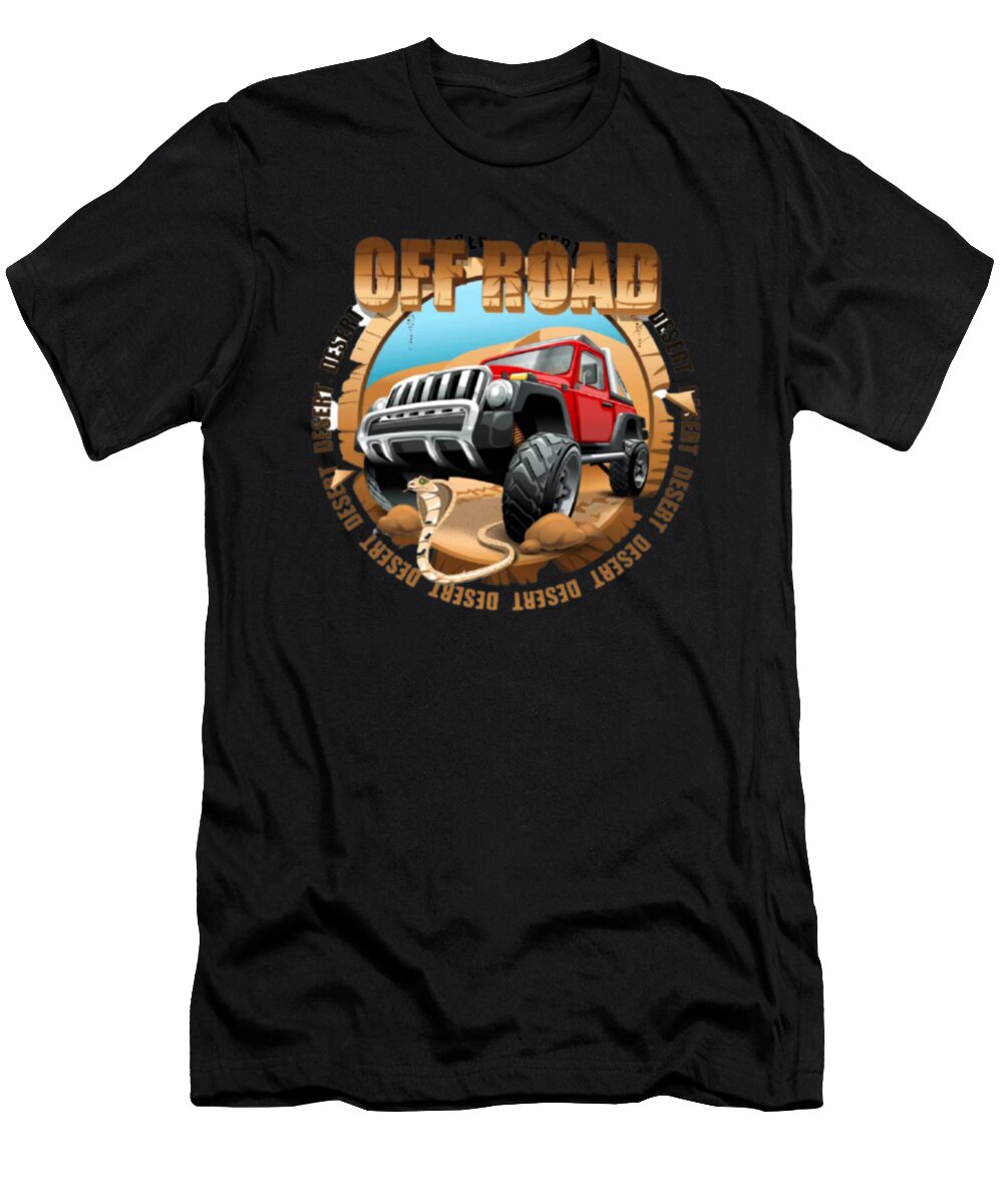Off Road Desert Jeep Tinh Tran Le Thanh T-Shirt