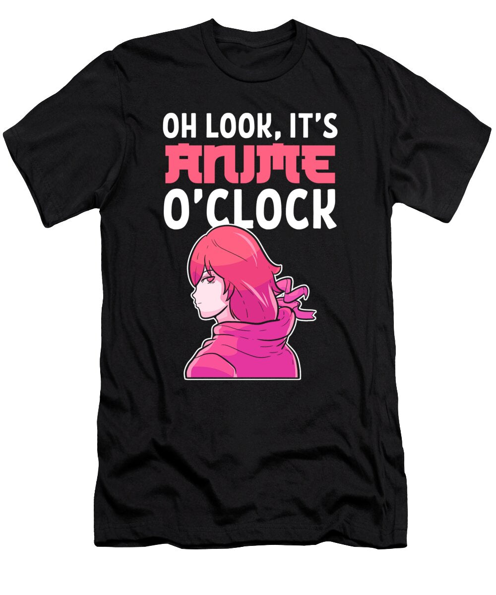 Oh Look Its Anime Oclock Manga Cosplay Alessandra Roth T-Shirt