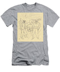 Ohne Titel Drei Manner Totenkopf Karl Wiener Austrian T-Shirt