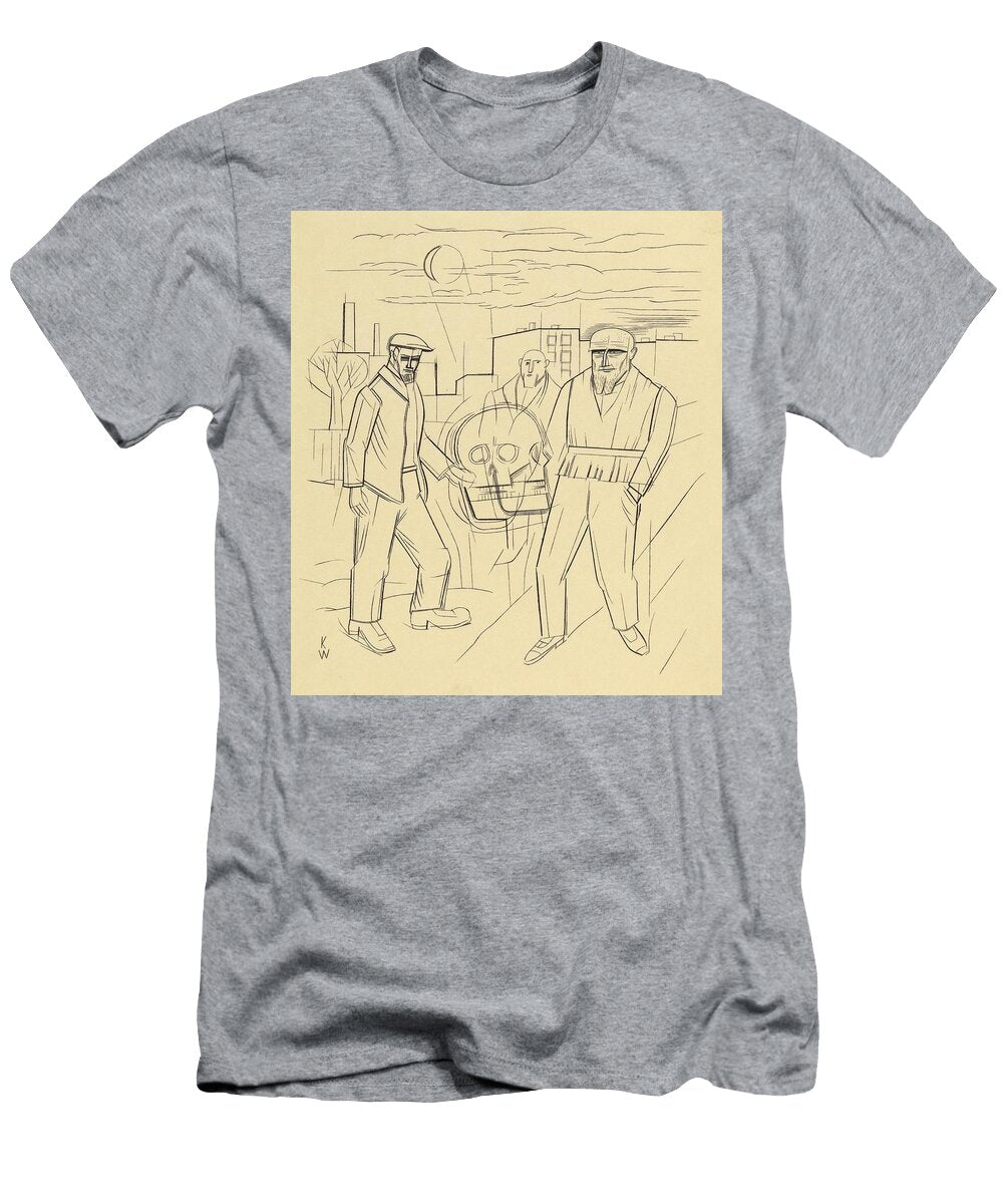 Ohne Titel Drei Manner Totenkopf Karl Wiener Austrian T-Shirt