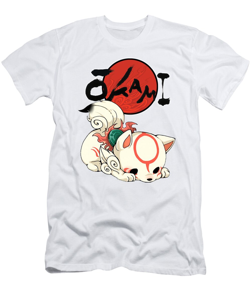 Okami Amaterasu Chibi Dewitt Koepp T-Shirt