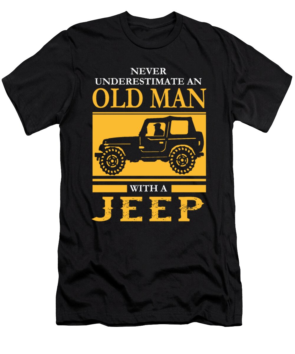 Old Man with a Jeep Tinh Tran Le Thanh T-Shirt