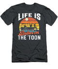 On the Toon Pontoon Boat Boating for Dad Luiz Lilya T-Shirt