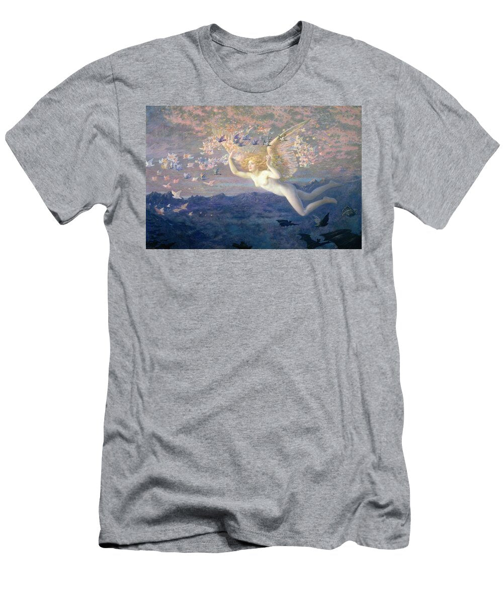 On the Wings of the Morning Edward Robert Hughes T-Shirt