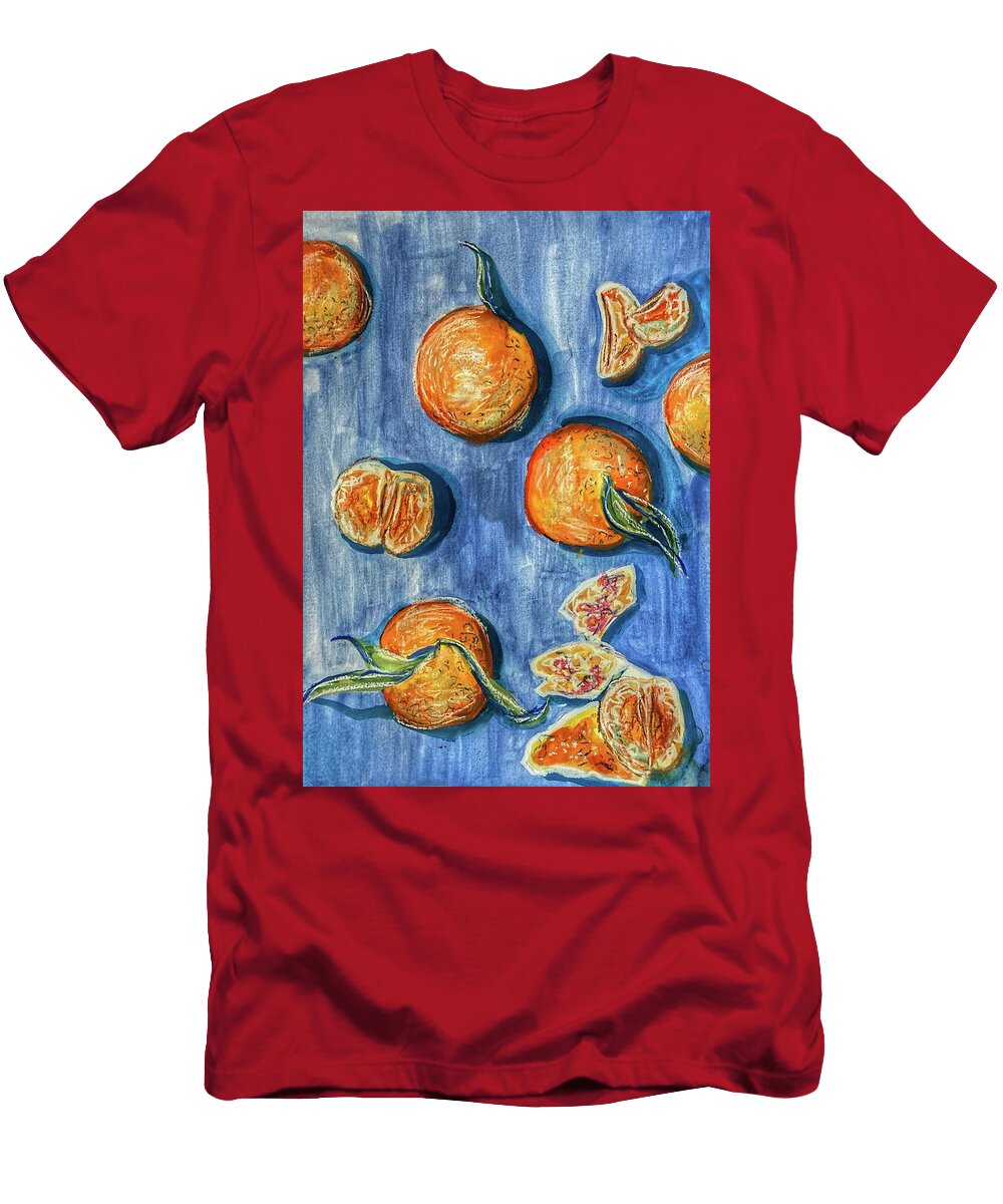 Orange and Bubbly Paige Wallace T-Shirt