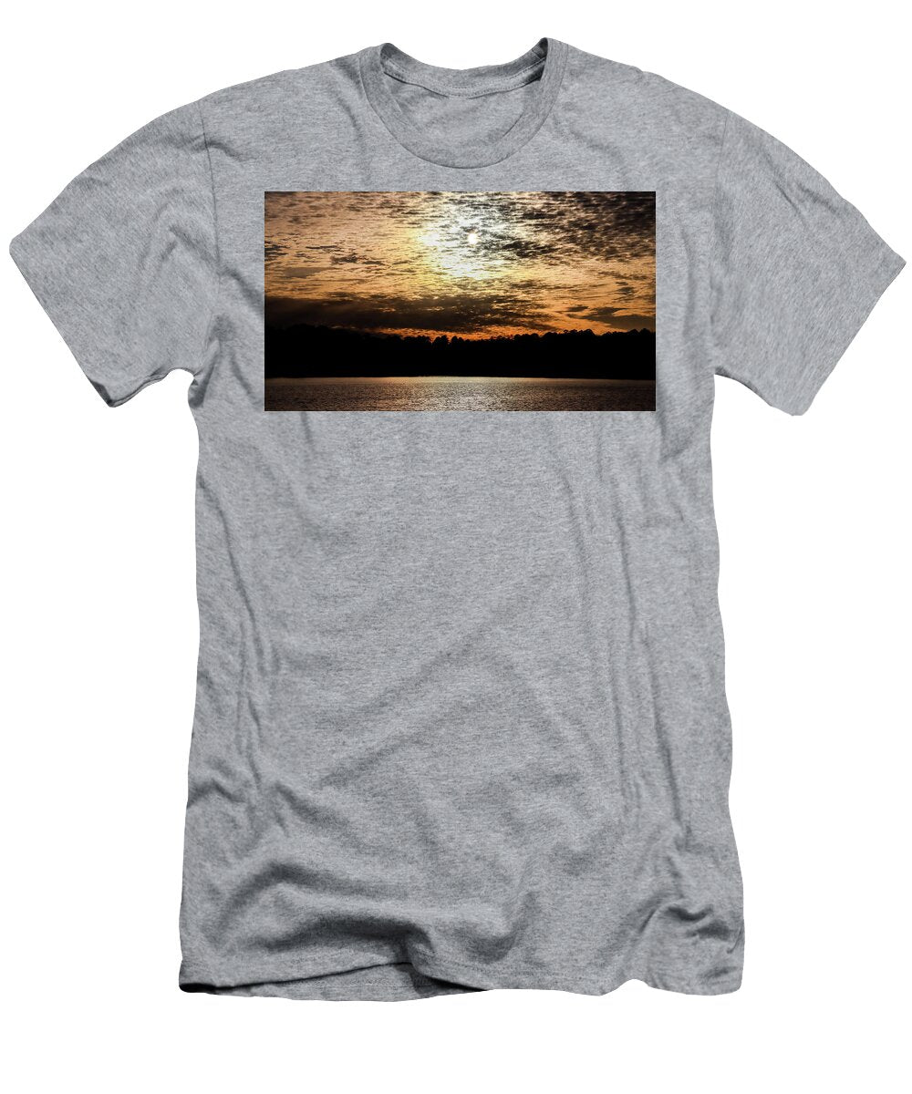 Orange Cloud Overdrive Lake Evening Ed Williams T-Shirt