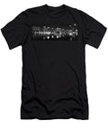 Orlando Black and White Panorama Frozen in Time Fine Art Photography T-Shirt
