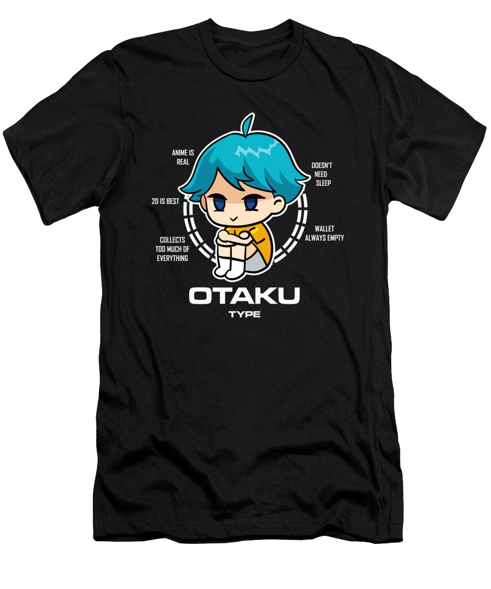 Otaku Anime Shirtom T-Shirt