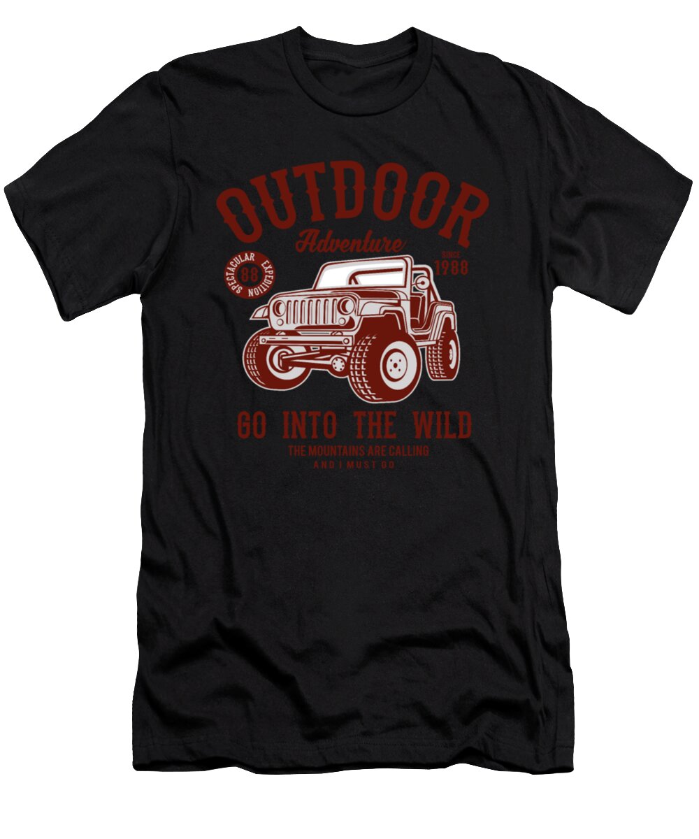 Outdoor Adventure Go Into the Wild Tinh Tran Le Thanh T-Shirt