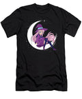 Overcome Courageous Anime Witch Kawaii Moon Pastel Goth Girl Anime Lovers Teens Cool Gifts Ezone Prints T-Shirt