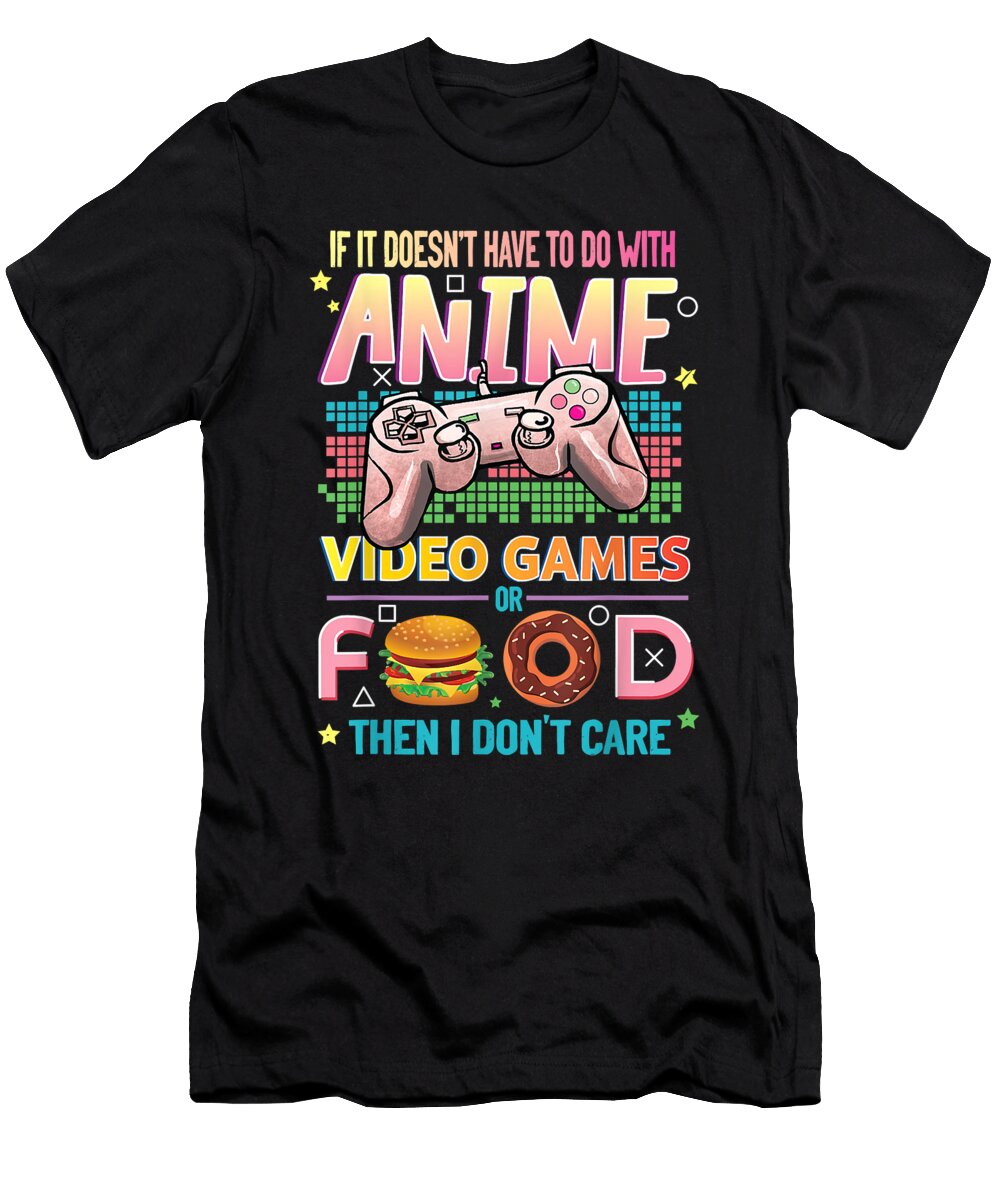 Overcome Hardship Anime Video Games Food Anime Lovers Gifts Idea Girls Boys Cute Fan Ezone Prints T-Shirt