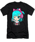 Overcome Hardship Funny Anime and Gaming Chibi Graphic Anime Girl Video Games Gifts for Ezone Prints T-Shirt