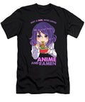 Overcome Hardship Kawaii Just a Girl Who Loves Anime and Ramen Noodles Graphic for Fan Ezone Prints T-Shirt