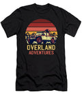 Overland Adventure Retro Sunset Jeep Outdoor Gift Licensed Art T-Shirt