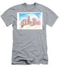 Parma Piazza Duomo Watercolor Scene M Bleichner T-Shirt
