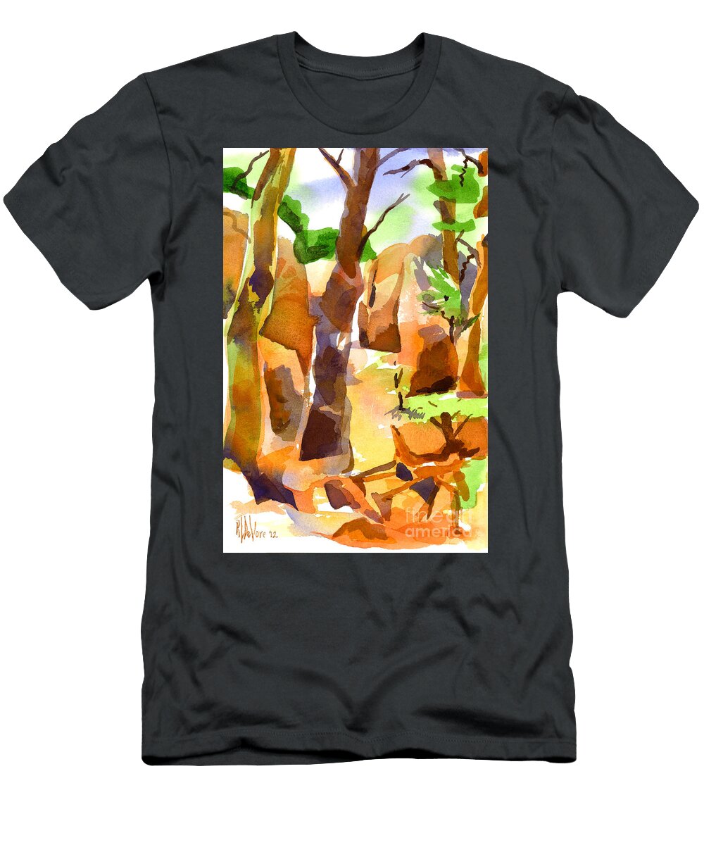 Pathway Through Elephant Rocks 1b Kip Devore T-Shirt
