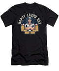 Patriotic US American Flag Postal Worker Gift Idea Tinh Tran Le Thanh T-Shirt