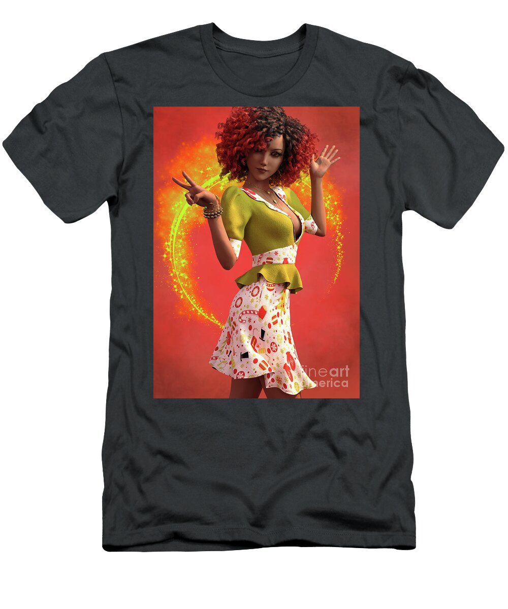 Peace Out Elle Arden Walby T-Shirt