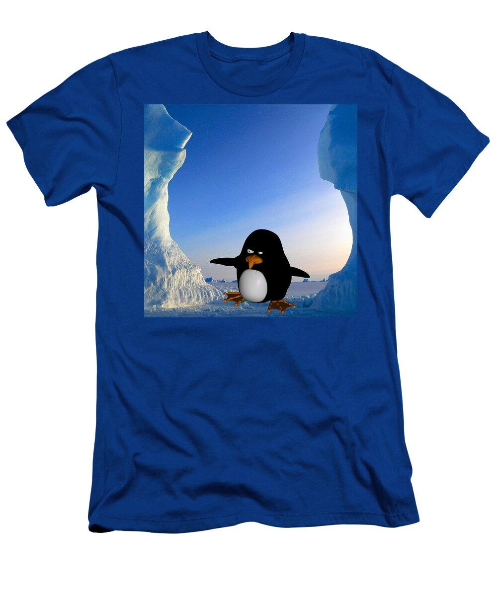 Penguin in Arctic Les Classics T-Shirt