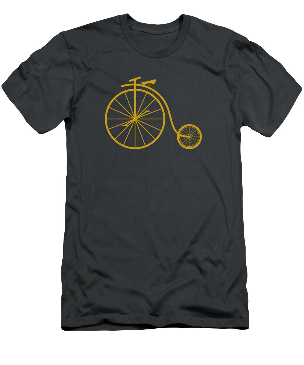 Penny Farthing Bicycle Vector Tim Hester T-Shirt