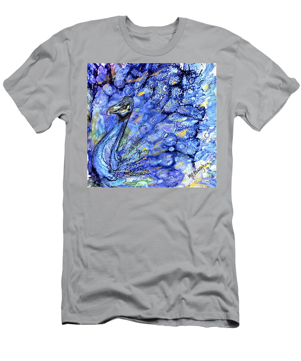 Pesky Peacock Patty Donoghue T-Shirt
