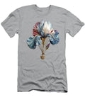 Petal Voyage Whimsical Hot Air Balloon in Bloom Colorful Floral Arrangement on Png Background Lena Owens T-Shirt