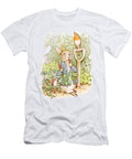 Peter Rabbit Nursery Characters Peter Rabbit Eating Radishes the Tale of Peter Rabbit Tom Hill T-Shirt