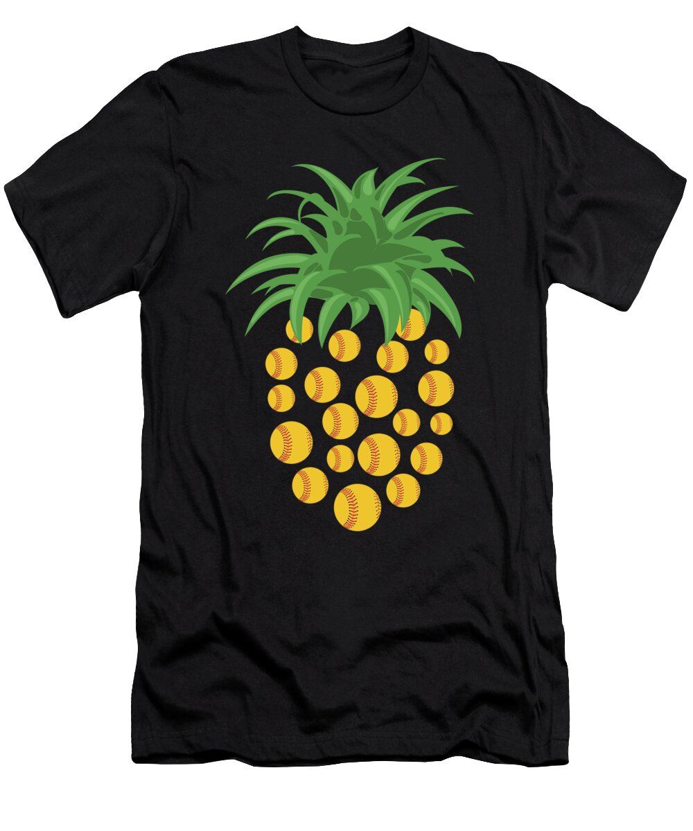 Pineapple Softball Do Tran Quang T-Shirt