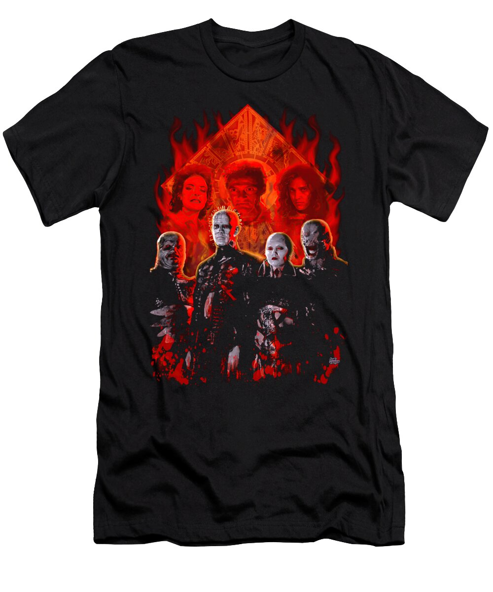 Pinhead Cenobite Art Print Hellraiser Tribute Scott Jackson T-Shirt