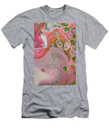 Pink Green Swirl Kathy Przepadlo T-Shirt