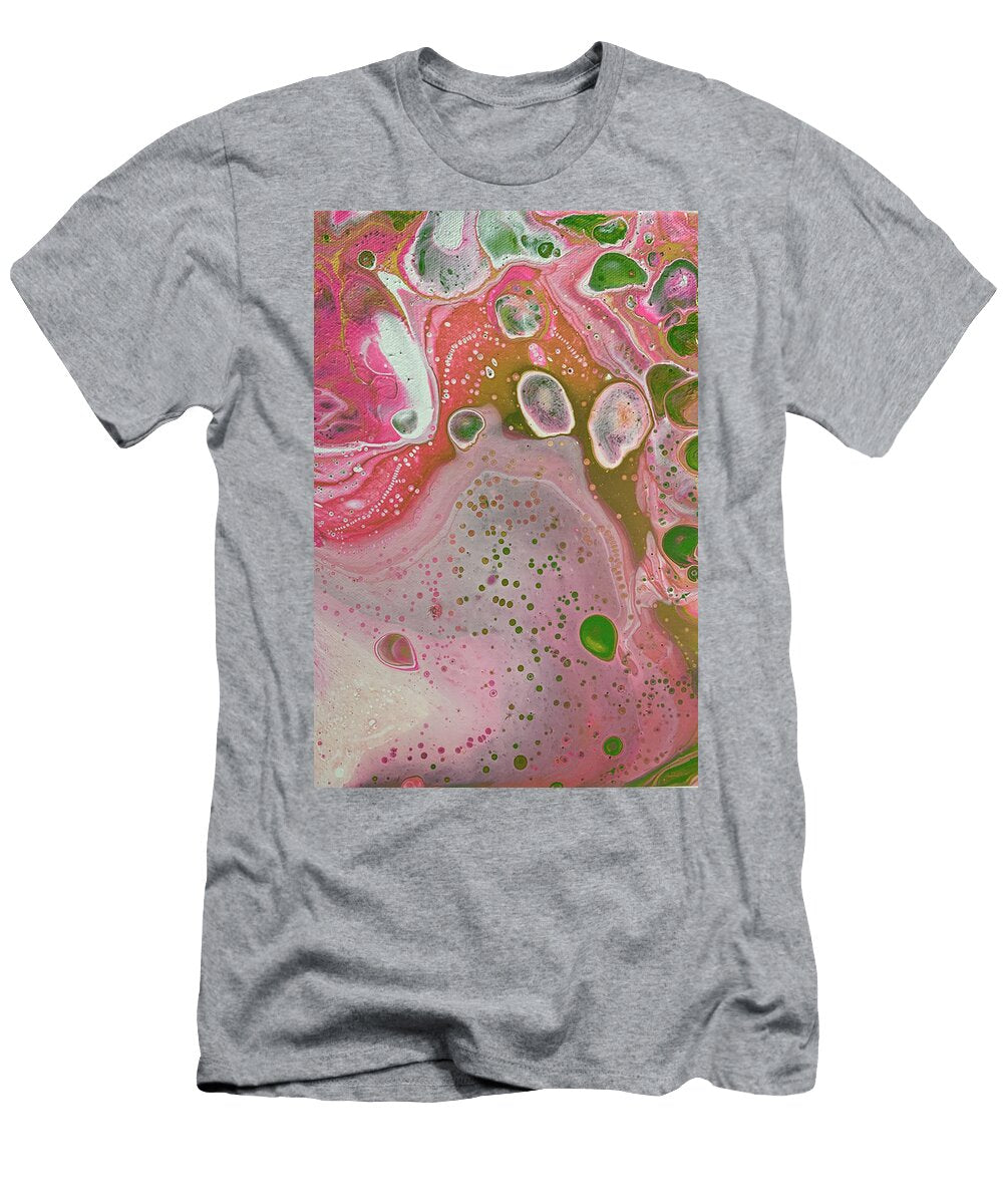 Pink Green Swirl Kathy Przepadlo T-Shirt