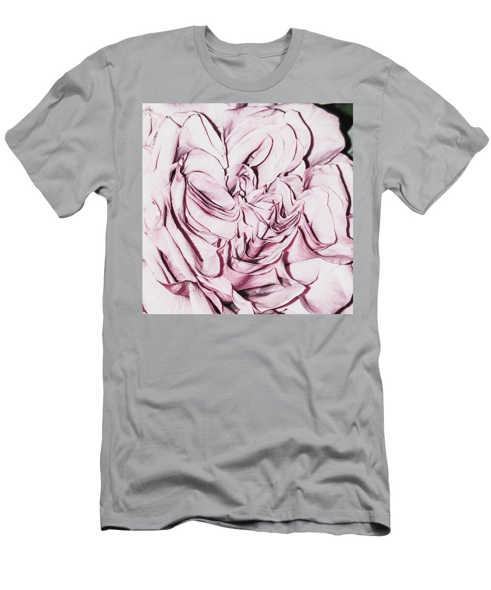 Pink Rose Youre Magnificent Flower Art Is Beautiful Made Out of Petals Maribel Salcido T-Shirt