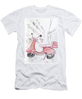 Pink Scooter Barbara Chase T-Shirt