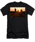 Pinnacle Formations At Sunset Australia Hp Huber T-Shirt