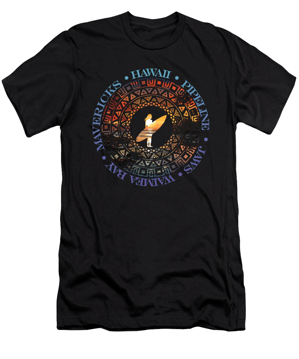 Pipeline to Jaws Extreme Surf Destinations Rhonda Bolianatz T-Shirt