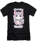 Pisces Cat Dreamy Magical Zodiac Chibi Cat Sticker Melinda Dusnoki T-Shirt