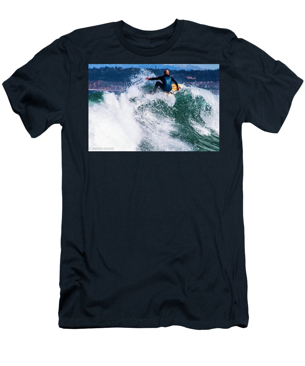 Pismo Beach Surfer Janine Williams T-Shirt