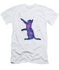 Playful Galactic Cat Olga Shvartsur T-Shirt