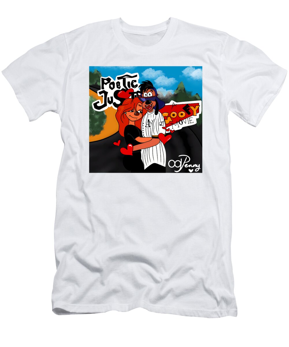 Poetic Justice Goofy Crossover Milar Style T-Shirt