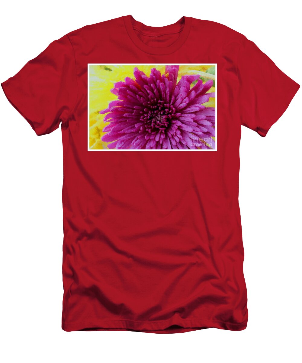 Polka Dot Purple Mum Barbara Griffin T-Shirt
